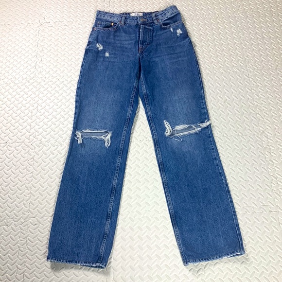 Free People Wild Flower Jeans - Picture 2 of 11